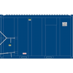 Atlas 20006059 HO 20'MSW Containers 4/OVAU Set 1