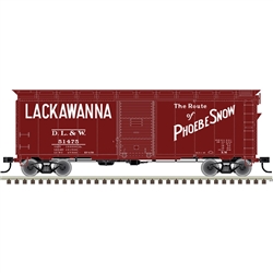 Atlas 20006237 HO 1937 AAR 40' Boxcar Kit Delaware Lackawanna & Western 51475