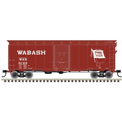 Atlas 20006258 HO 1937 AAR 40' Boxcar Kit Wabash 60614