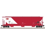 Atlas 20006644 N 4750 Covered Hopper Minneapolis, Northfield & Southern MN&S 3169