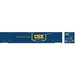 Atlas 20006662 HO 53' CIMC Container CSX Set 2 3/