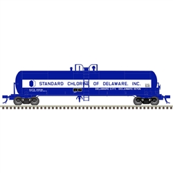 Atlas 50006309 N 20700 Gal Tankcar GATX Standard Chlorine of Delaware 25089