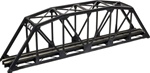 Atlas 2070 N Through Truss Bridge Kit w/Code 55 Rail Black