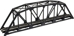 Atlas 2070 N Through Truss Bridge Kit w/Code 55 Rail Black