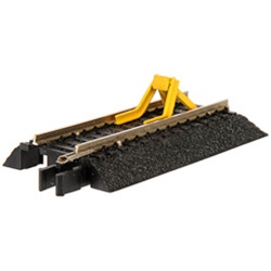 Atlas 2425 N N Code 65 True-Track 2" Straight w/Yellow Track Bumper Pkg 2