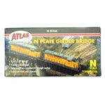 Atlas 2548 N Code 80 Plate Girder Bridge Undecorated