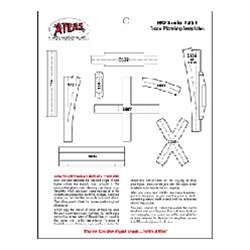Atlas 361 HO Track Planning Template Set