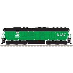 Atlas 40005335 N SD-9 DCC Burlington Northern BN 6198