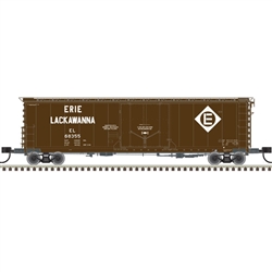 Atlas 50005692 N 50' GA RBL Plug-Door Boxcar Erie Lackawanna 68304