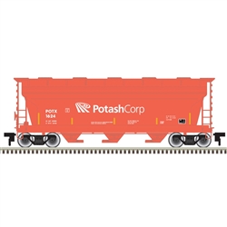 Atlas 50006120 N 3560 Covered Hopper Potash 1624