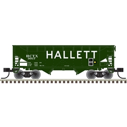 Atlas 50006139 N 2-Bay Hopper Hallett 3/