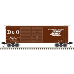 Atlas 50006190 N 40' Double Door Boxcar Baltimore & Ohio B&O 294214