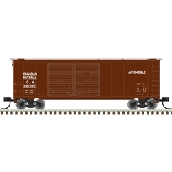 Atlas 50006191 N 40' Double Door Boxcar Canadian National CN 587384