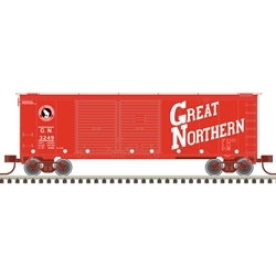 Atlas 50006203 N 40' Double Door Boxcar Great Northern GN Exp Sch 3/