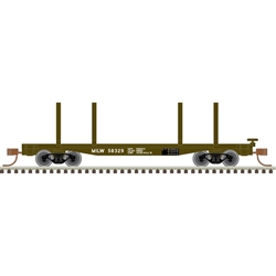 Atlas 50006287 N 45' Log Flatcar Milwaukee MILW 58329