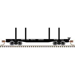 Atlas 50006291 N 45' Log Flatcar Northern Pacific NP 120373