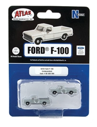 Atlas 60000090 N 1973 Ford F-100 Pickup Truck Undecorated 2