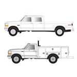 Atlas 60000149 N F-250/F-350 Set White