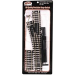 Atlas 861 HO Manual Snap-Switch w/Code 100 Nickel-Silver Rail & Black Ties Right Hand