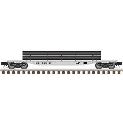 Atlas 2002013 O 52'6" Flat Car 3Rl Conrail