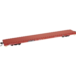 Atlas 2002651 O 68' Flatcar 2-Rail Department of Defense DODX