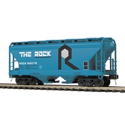 Atlas 3001095 O 2-Bay Centerflow Covered Hopper 3-Rail Premier Rock Island