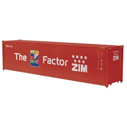 Atlas 3001144 O 40' High-Cube Container Assembled ZIM ZCSU