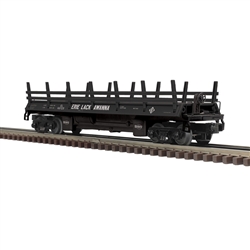 Atlas 3001163 O Operating Log Dump Car with Load 3-Rail Premier Erie Lackawanna