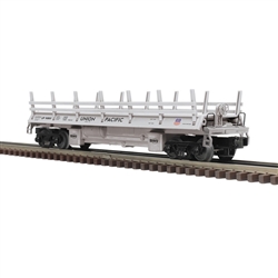 Atlas 3001173 O Operating Log Dump Car with Load 3-Rail Premier Union Pacific