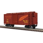 Atlas 3001339 O 40' PS-1 Boxcar with 7' Door 3-Rail Premier Western Pacific