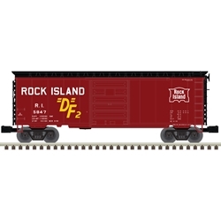 Atlas 3001844 O 40' PS-1 Boxcar 3-Rail Premier Rock Island