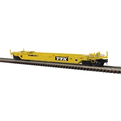 Atlas 3004029 O 40' Rebuilt Well Car 2-Rail Premier TTX DTTX