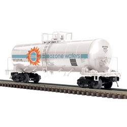 Atlas 3003036 O 40' Modern Tank Car 3-Rail Premier Ozone Waters