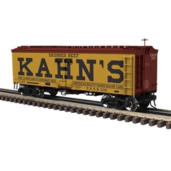 Atlas 3003044 O 36' Wood Refrigerator Car 3-Rail Kahn's