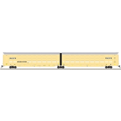 Atlas 3003705 O Articulated Auto Carrier 3-Rail TTX BTTX Faded