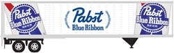 Atlas 3005313 O 45' Pines Trailer Assembled Pabst Blue Ribbon