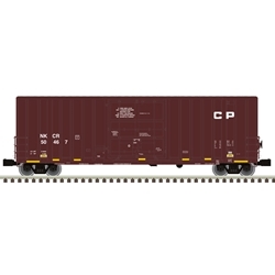 Atlas 3007413 O Gunderson 50' High-Cube Boxcar 3-Rail Premier Canadian Pacific NKCR