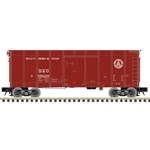 Atlas 3007905 O 40' Wagon-Top Boxcar 3-Rail Baltimore & Ohio