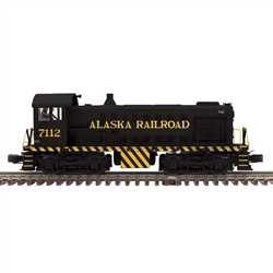 Atlas 30138049 O Alco S2 3-Rail Proto-Sound 3.0 Premier Alaska Railroad #7123