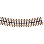 Atlas 6045 O 21st Century Track System Nickel Rail w/Brown Ties 3-Rail O45 Full Curved