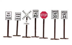 Atlas 66913 O Road Sign Set 7/