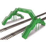 Atlas 669182 O Double Track Pedestrian Crossing Green