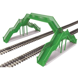 Atlas 669182 O Double Track Pedestrian Crossing Green