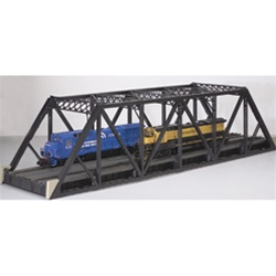Atlas 6920 O Single Track Pratt Truss Bridge Kit 3 Rail 40" Long x 9-1/2" High