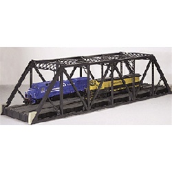 Atlas 6921 O Double Track Pratt Truss Bridge Kit 3 Rail 40" Long x 9-1/2" High 