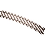 Atlas 7062 O Code 148 Solid Nickel 2-Rail 36" Radius Full Curve Track Section