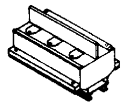 Alexander 2801 HO Mine Cars Latrine 2' Gauge