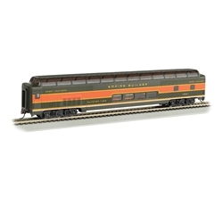 Bachmann 13003 HO Budd 85' Full-Length Dome with Lights Great Northern 1392 Mountain View