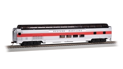 Bachmann 13009 HO Budd 85' Full-Length Dome with Lights Series Western Maryland Scenic Railway #1391 Ocean View