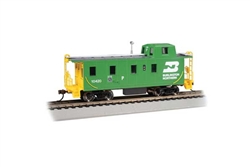 Bachmann 14005 HO Slanted Offset-Cupola Caboose Burlington Northern #10420